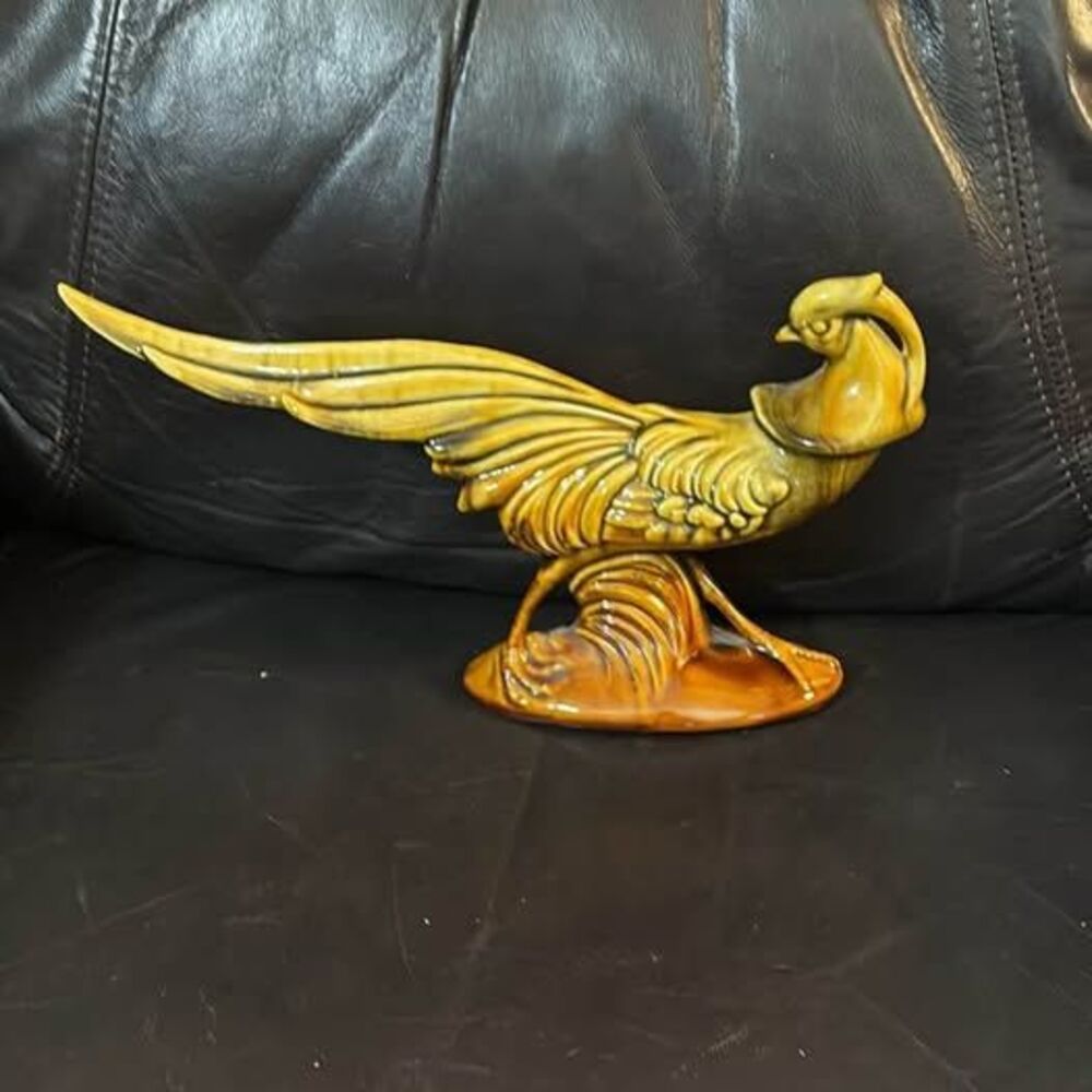 Vintage California USA Ceramic Pheasant Figurine